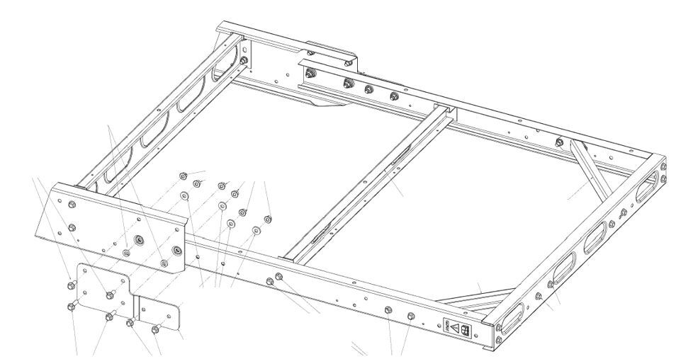 Attelage châssis ALKO X250 - Attelages Châssis AL-KO