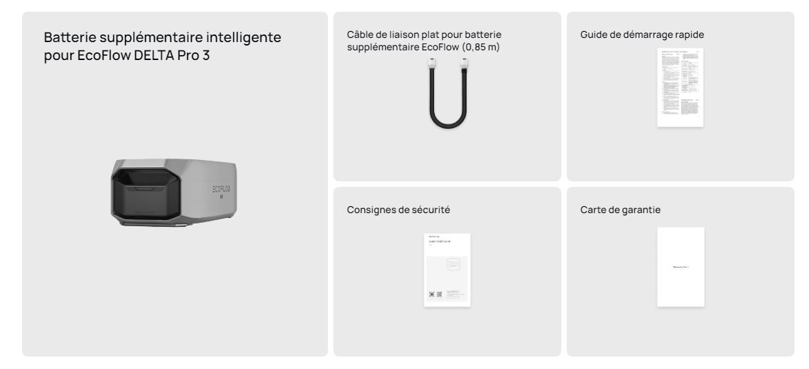 EF - delta pro 3 EB contenu de la boite